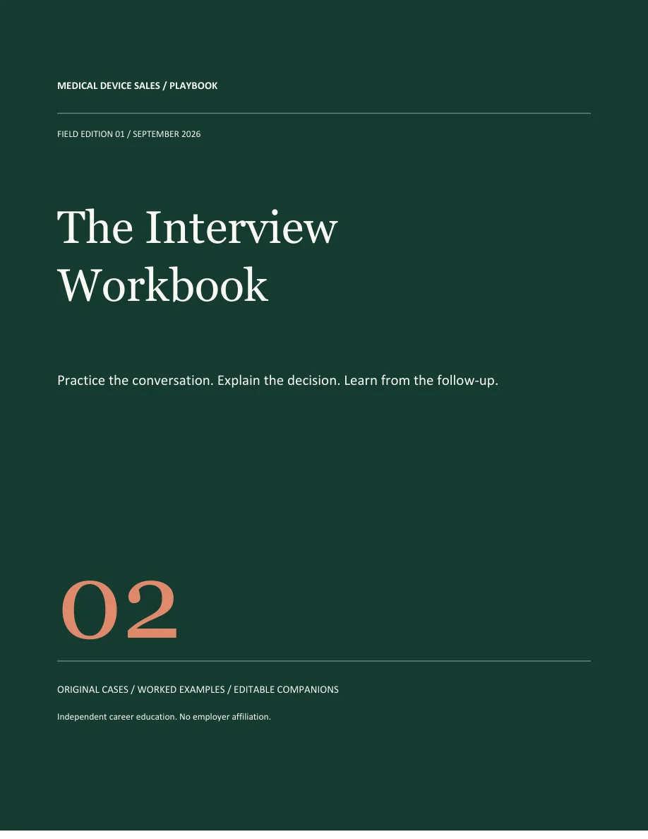 The Interview Workbook, public preview page 1. Select Text view for the page content.